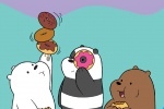 We Bare Bears cartoon mobile wallpaper