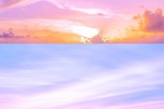 Pink and purple sky clouds mobile wallpaper