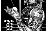 Winter Soldier Bucky black and white version pictures exposed