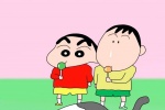 Fun anime Crayon Shin-chan mobile wallpaper