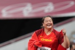 Wang Zheng women's hammer throw silver medal