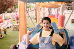 Zhang Jingyi's sweet birthday photos at the playground