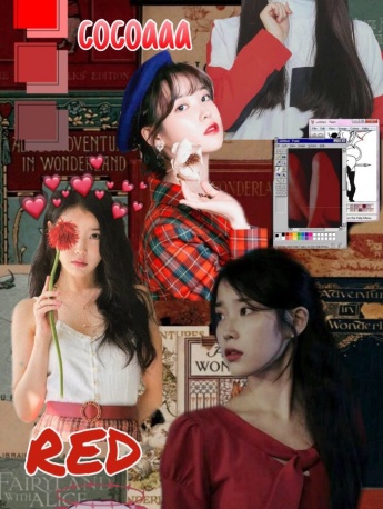 李知恩IU写真拼接手机壁纸