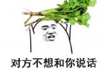 对方不想和你说话并向你扔了一把香菜