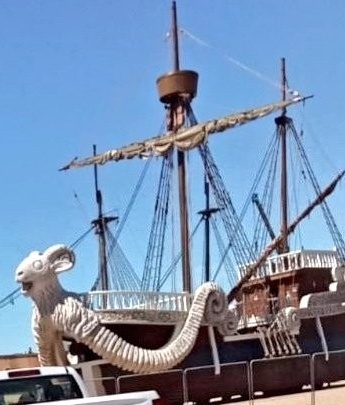 Several photos from the set of Netflix's One Piece live-action series