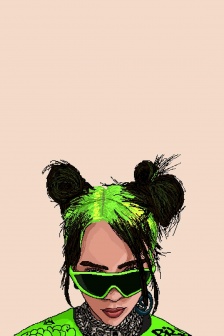 BillieEilish明星主题手机壁纸