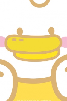 Lying duck wallpaper