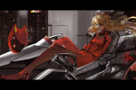 EVA Asuka anime cartoon HD computer wallpaper