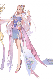 King of Glory Wang Zhaojun Qiqiao Zhiqing skin details display