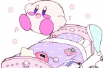 Kirby cartoon cute mobile wallpaper