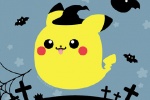 皮卡丘万圣节鬼魂头像