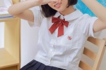Pure beauty mm student girl sexy classroom uniform photo