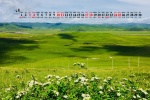 April 2021 Qingqing Prairie Eye Protection Desktop Calendar Wallpaper