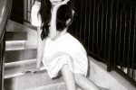 Meng Ziyi elegant and sexy photo in white dress