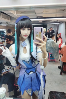 王者榮耀西施真人cos