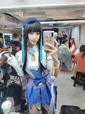 王者榮耀西施真人cos