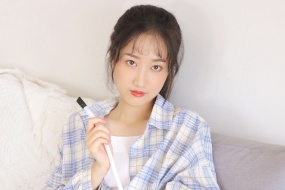 小清新襯衣美女唯美寫真壁紙