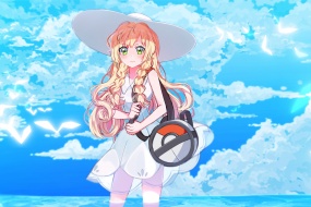 Pokémon Liliya sweet computer wallpaper