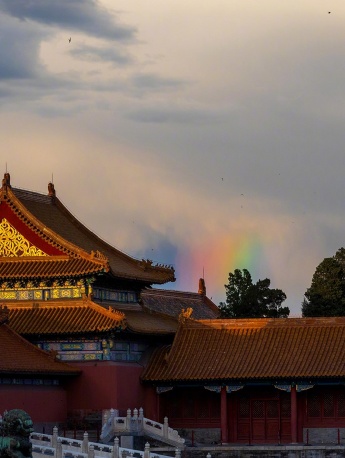 Forbidden City Museum scenery mobile wallpaper