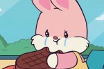 Pink rabbit muffin avatar