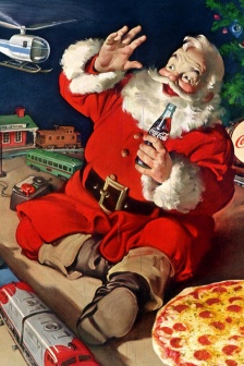 Santa Claus pictures mobile wallpaper