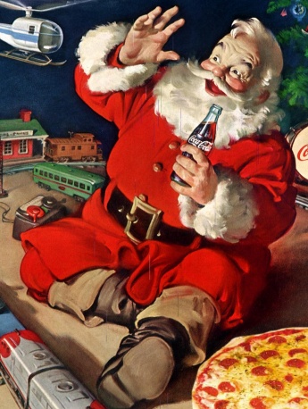 圣诞老人图片手机壁纸