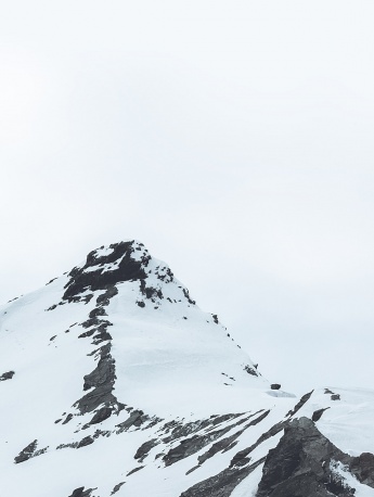雪山壯麗風景手機壁紙