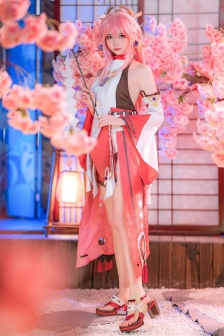 Sexy and charming Yaegamiko cos photo pictures