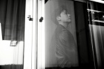 Li Yifeng's handsome black and white atmospheric photo