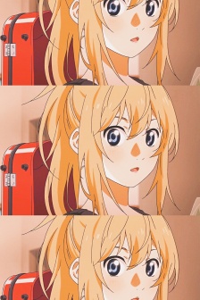 Anime beauty Miyazono Kaoru stitching mobile wallpaper