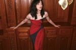 Yao Chen sexy photo pictures in tight long skirt and black stockings
