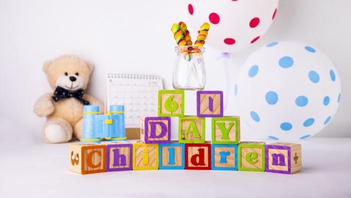 儿童节玩具积木图片桌面壁纸