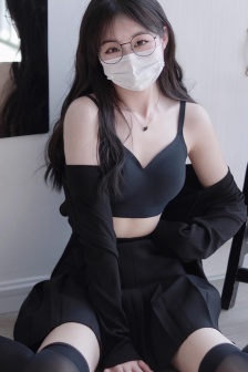 Bankou Xiaoxi sexy mask girl wallpaper
