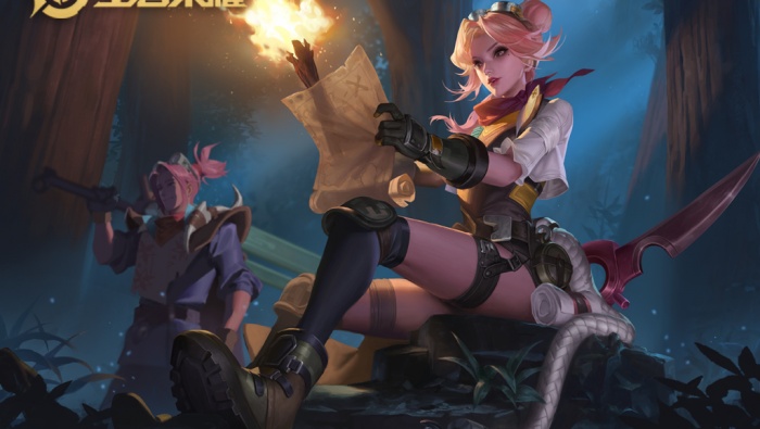 King of Glory Ake's Missing Beauty HD Desktop Wallpaper