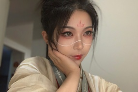 仿柳夜熙妆古风美女电脑壁纸