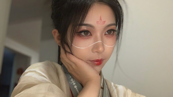 仿柳夜熙妆古风美女电脑壁纸