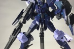 List of multiple pictures of Core Gundam 2 purple and blue colors
