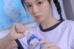 超漂亮的美女学生妹清新运动写真