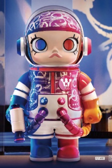 SPACEMOLLY Han Meilin linkage model group pictures