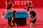 Xu Xin and Liu Shiwen won the silver medal in mixed doubles