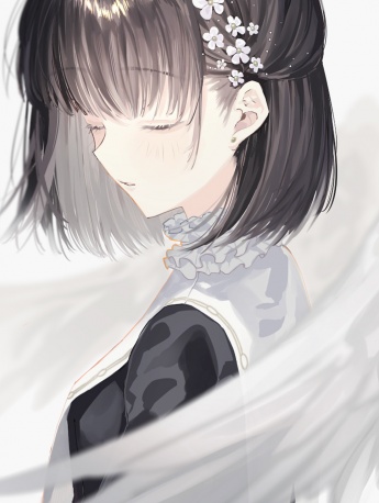 二次元美女動漫手機壁紙