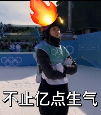 Gu Ailing Dong'ao funny expression pack