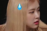 Rosé dripping sweat expression pack avatar