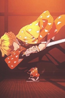 我妻子善逸帥氣拔劍頭像