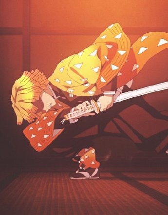 我妻子善逸帥氣拔劍頭像