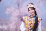 刘涛藏族服装优雅甜美写真图片