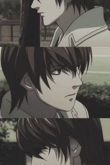 Death Note Yagami Yue mosaic mobile wallpaper