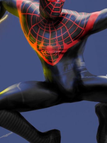 超級英雄蜘蛛俠卡通手機壁紙