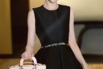 angelababy elegant little black dress photo