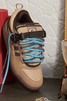 Adidas Forum and BadBunny joint details